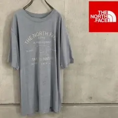 ノースフェイス　半袖　グレー　メンズXL