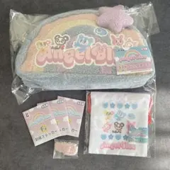 エンジェルブルー エニマイくじ　ラストワン　巾着　ヘアクリップ　バッグポーチ