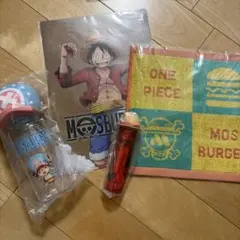 ONEPIECE × MOSBURGER コラボグッズ モスバーガー ワンピース
