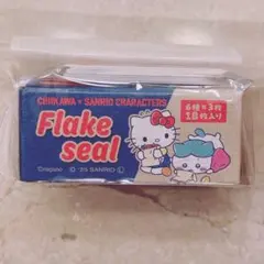 ちいかわ×サンリオキャラクターズ スーパーマーケットな箱付きフレークシール