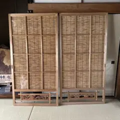 夏用建具 葦戸 4枚 - メルカリ