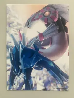 ポケモン ポストカード 有田満弘 ディアルガ パルキア
