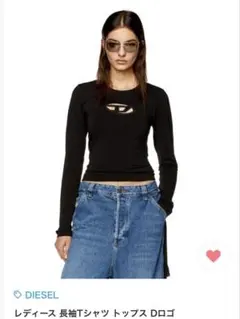 DIESEL dロゴ 長袖 トップス