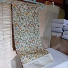 高級西陣織袋帯(帯芯、仕立ては付いていません）