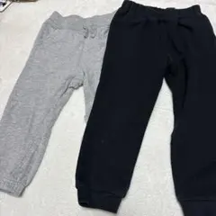 ELFINDOLL CLASSIC 長ズボン 95cm グレー・ブラックセット