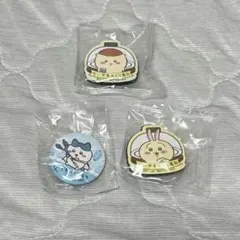 ちいかわ 缶バッジとマグネットシートセットコラボメニューカード