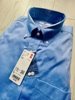 スーパーノンアイロンスリムシャツ l