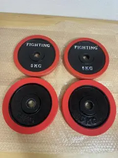 早い者勝ち ありあわせ 28mmシャフト用 ダンベルプレート 5kg×4