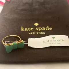 kate spade リボンリング　12号