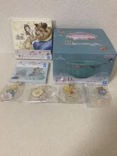 一番くじディズニープリンセス スープボウル 他　全７点セット