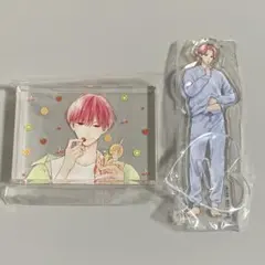 ピンクとハバネロ　黒瀬慧　アクスタ　パジャマ　アクリルブロック　新品未開封　2点