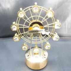 スワロフスキー　オルゴール　観覧車 Sankyo 星に願いを