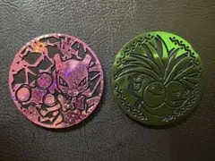 ミュウツー&ナッシー/チャレンジロード'99 ポケカ旧裏アクセサリー ミュウツー&ナッシーコイン/チャレンジロード'99 ポケカ旧裏