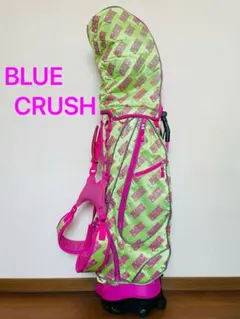 BLURE CRUSH ゴルフバッグ キャディバッグ スタンド式ダブルストラップ 2026年最新】BLUE CRUSH アイテム：キャディバッグ ゴルフバッグ