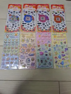 正規品　たまごっちキラキラシール3　ポケモン　プチプチシール3　プチプチシール4