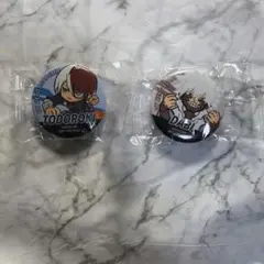 ヒロアカ　轟焦凍 荼毘　缶バッジ 2個セット