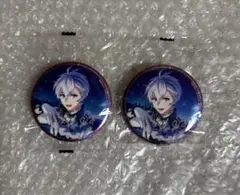 アイナナ アイドリッシュセブン 逢坂壮五 カプセル缶バッジ 2個セット