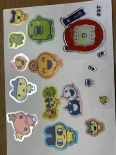 本日お値下げたまごっちフレークスティッカーシール中身