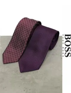 未使用タグ付　ボス　ネクタイ　二本 2026年最新】Hugo Boss メンズ ネクタイの人気アイテム - メルカリ