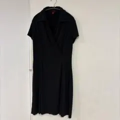 美品 シビラ ロングワンピース ブラック M 日本製 - メルカリ