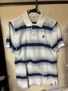 MONCLER モンクレール ボーダー ポロ シャツ 110918336300 MONCLER モンクレール ボーダー ポロ シャツ 110918336300 - メルカリ