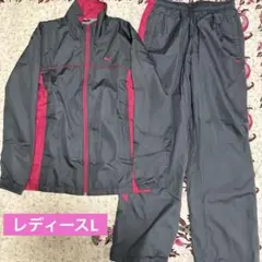 Puma プーマ　ジャージ上下セット グレー/ピンク　レディース　サイズL
