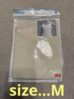 ✴︎新品✴︎ UNIQLO エアリズム　キャミソール　M ナチュラル　ベージュ