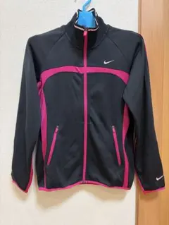 NIKE ナイキ ジャージ トラックジャケット ブラック ピンクSサイズのサムネイル