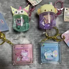 サンリオ　キーホルダー　キーチェーン　チャーム　4個セット