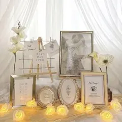 ウェルカムスペース　ゴールドホワイトセット