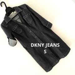 DKNY JEANS 7分袖 デニムシャツワンピース Sのサムネイル