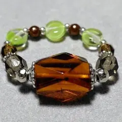 天然石　ビーズリング　557