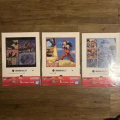 一番くじ ドラゴンボール　I賞 ビジュアルシート　　3種セット