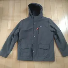 patagonia フード付きジャケット　キッズ XXL 16-18 グレー