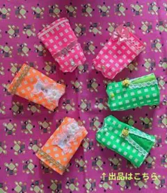 【メロン①】復刻版初代リカちゃん❀ミニ丈ワンピース＆ヘアピンのセット