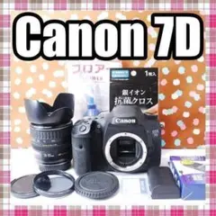 ハイアマチュア⭐️Canon EOS 7D ✨️カメラバッグ付❤️手ぶれ補正