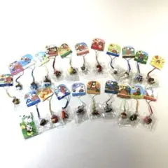 ご当地カピバラさんストラップ21点＆ファスナーマスコット1点 ご当地カピバラさん 北海道限定 3種根付けストラップ各5 全15個 新品