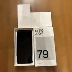 最終値下げ‼️早い者勝ち OPPO A79 5G 本体 ブラックSIMフリー