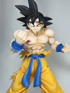 ドラゴンボール 孫悟空 界王拳 フィギュア リペイント - メルカリ