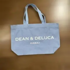 DEAN & DELUCA HAWAII トートバッグ ブルー Lサイズ