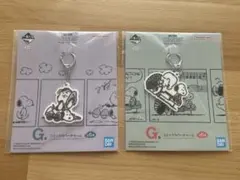 スヌーピー コミックラバーチャーム 2点セット
