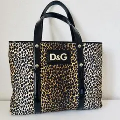 DOLCE & GABBANA（ドルチェ＆ガッバーナ） レオパード柄キャップ