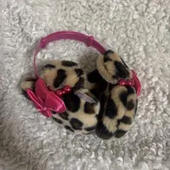 ディズニー ヒョウ柄 イヤーマフ