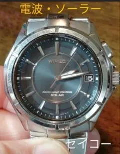 SEIKO WIRED 電波ソーラー 7B52-0AS0 箱付き - メルカリ