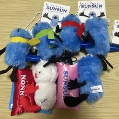 パペットスンスン ぬいぐるみマスコットwinter ver. おやすみピロー