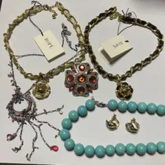 イヤリング ネックレス まとめ売り ROPE、BALMAINなど セットのサムネイル