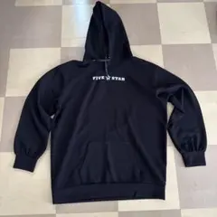 FIVE STAR パーカー ブラック XXL
