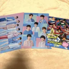 なにわ男子 クリアファイル 2種 なにわ男子 HAPPY STARS