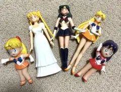 セーラームーン アクションフィギュア 5体セット