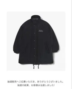 Sサイズ ENNOY PADDED NYLON BENCH COAT